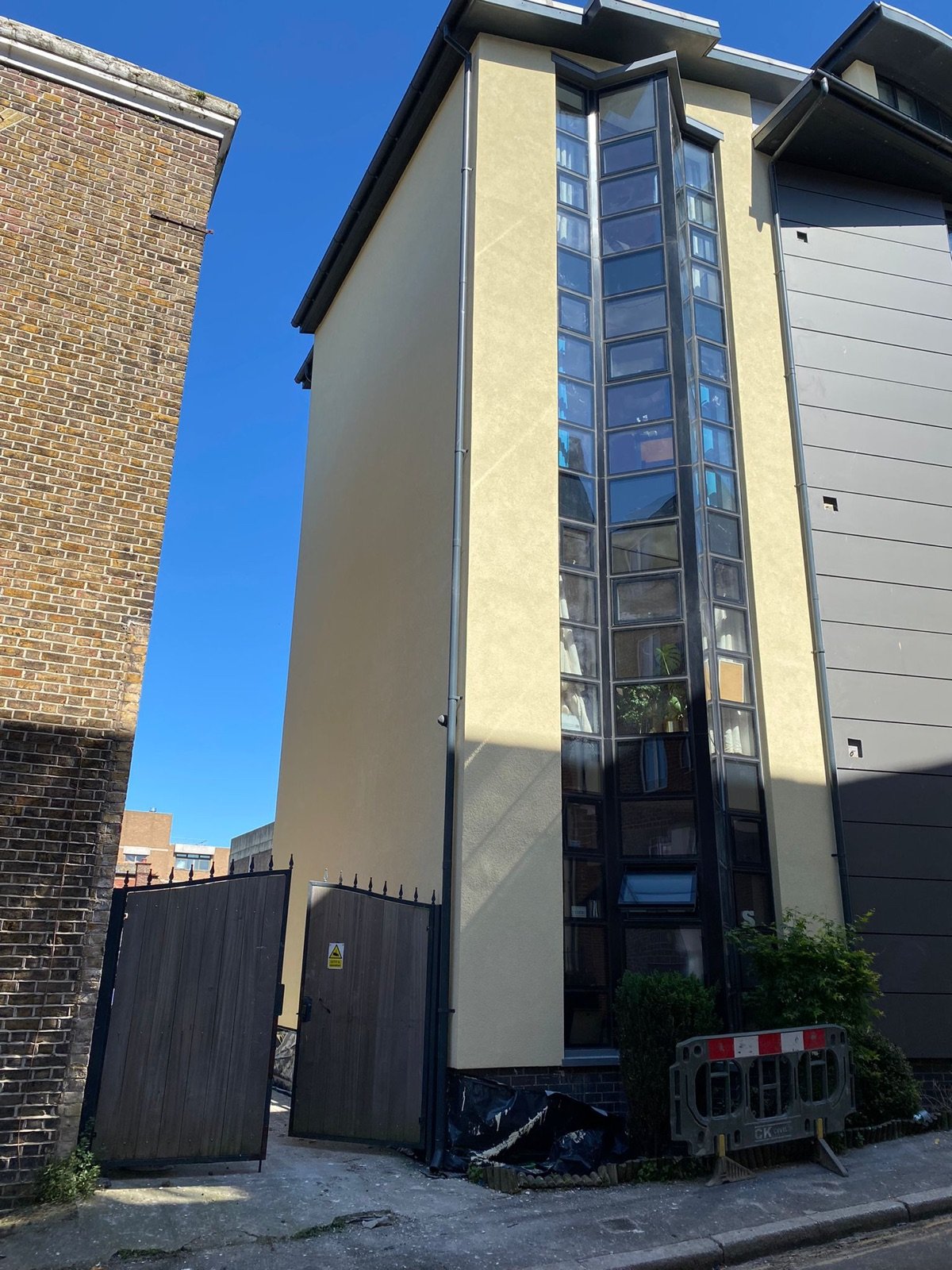 Liberty Court, completed façade reconstruction